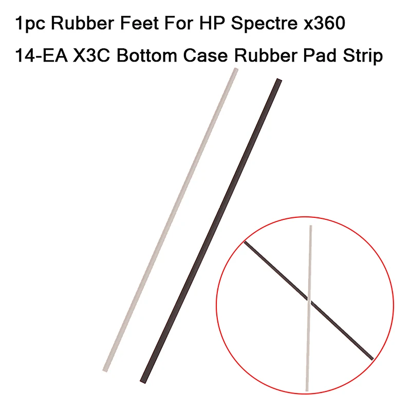 1Pc лаптоп гумени крака ленти за HP Spectre X360 14-EA X3C дъното случай гумена подложка лента крака лаптоп резервни части