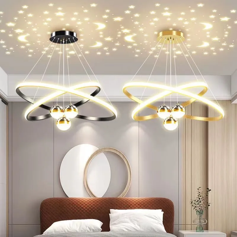 2023 Нов модерен Led полилей, хол, спалня, трапезария, полилей осветление вътрешен блясък Zyrandol