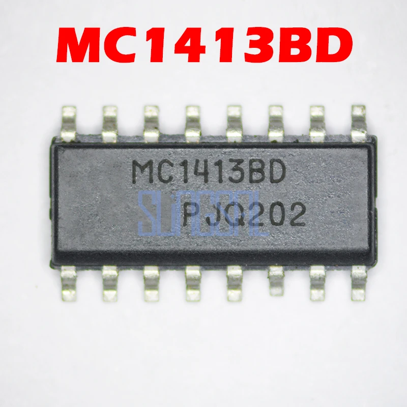 20pcs / партида 100% оригинален MC1413BD MC1413D MC1413BDG MC1413 SOP-16