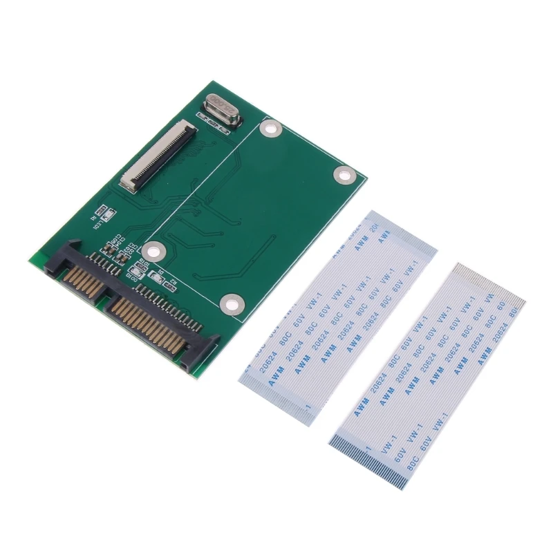 22 Pin ZIF / 1.8 инчов SSD / HDD мъжки адаптер конвертор съвет Добави на карта