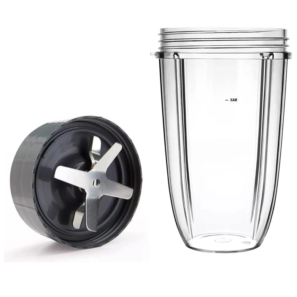 24OZ чаша и екстракторно острие, съвместими за Nutribullet Pro 600W / 900W серия аксесоари за блендери