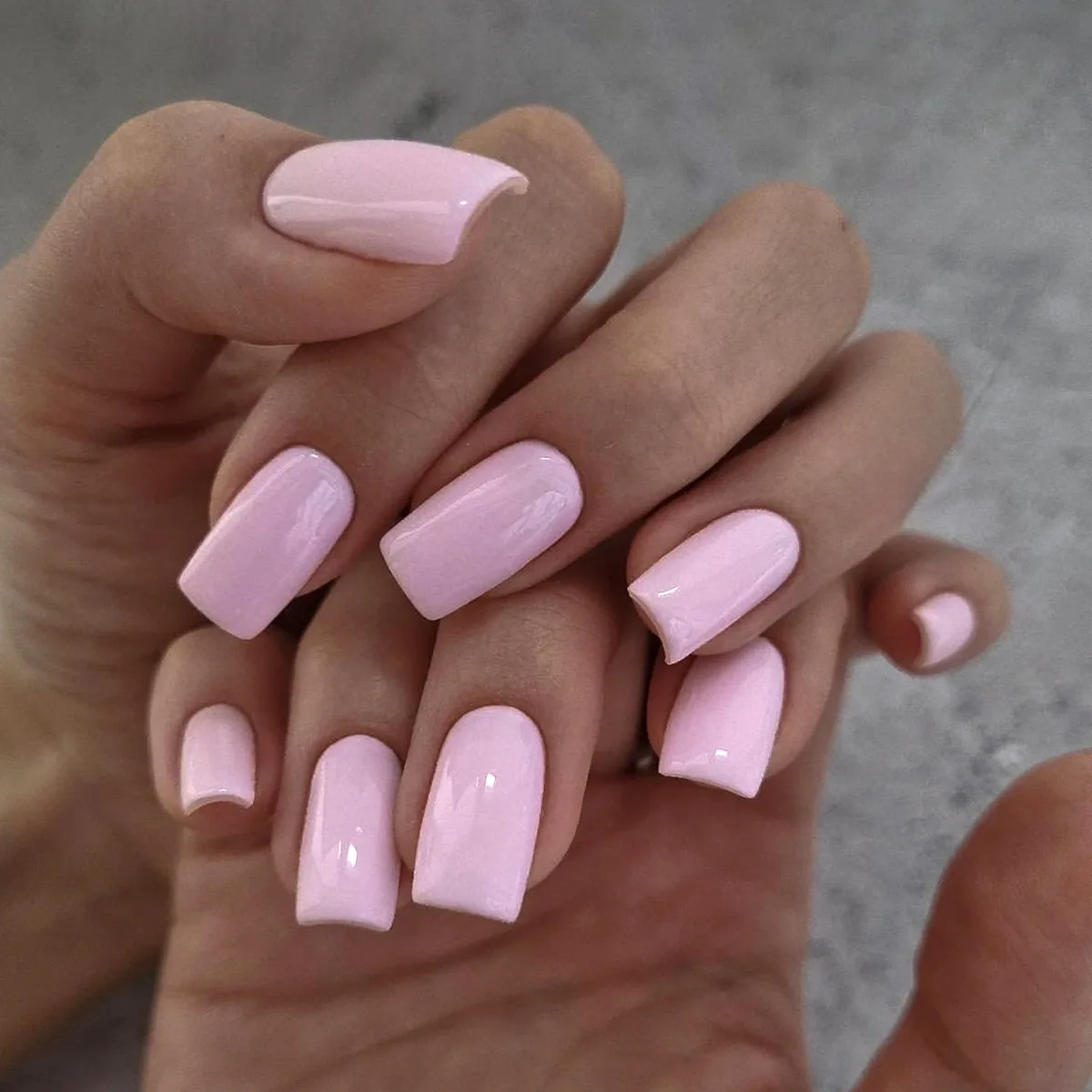 24pcs/set Къси фалшиви нокти аксесоари за жени ежедневна употреба сладък розов квадратни съвети изкуствена ongles натиснете върху акрил фалшиви нокти supplie