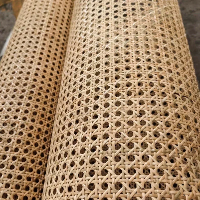 30-55CM широк естествен ратан тръстика ремъци листове Реална Индонезия ратан ролка стена декор мебели стол маса DIY ремонт материал