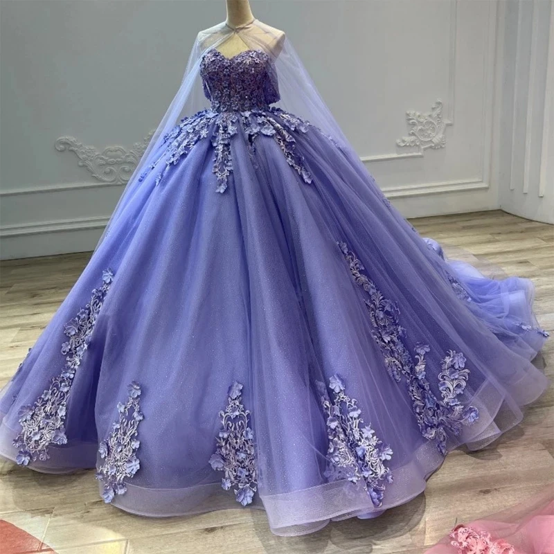 ANGELSBRIDEP Реален образ Quinceanera рокли с нос луксозен кристал 3D цвете апликация принцеса рожден ден vestidos де 15 años