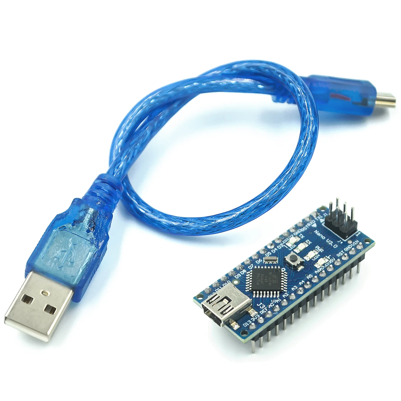 atmega328 мини За Nano версия FT232RL внесени чипове подкрепа win7 Win8 за arduino с USB кабел