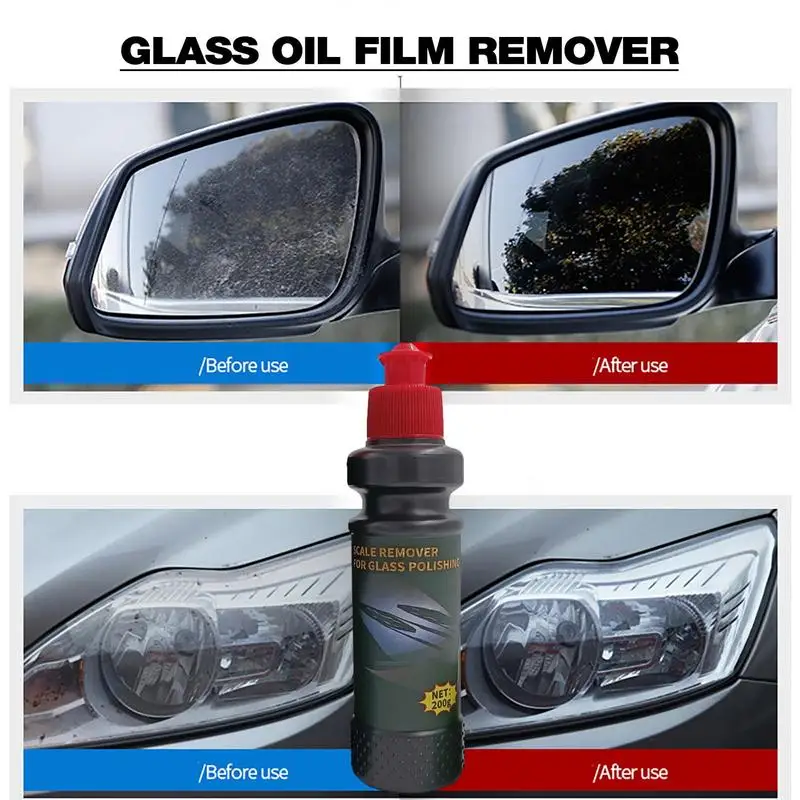 Car Glass Oil Film Cleaner Auto Front Protective Windshield обезмасляващ агент Car Glass Waterproof Oil Film Remover Paste Cleaner