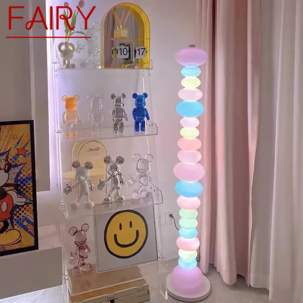FAIRY Nordic деца етаж лампа цвят модерен семейство Iiving стая спалня творчество LED декоративна атмосфера