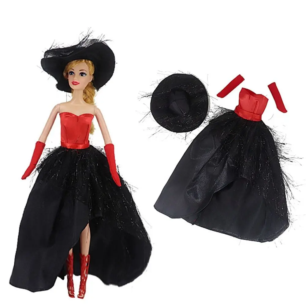 Fashion 1/6 кукла дрехи високо качество случайни ръчно изработени кукла рокля 5 стилове зимно облекло 29 ~ 32cm кукла