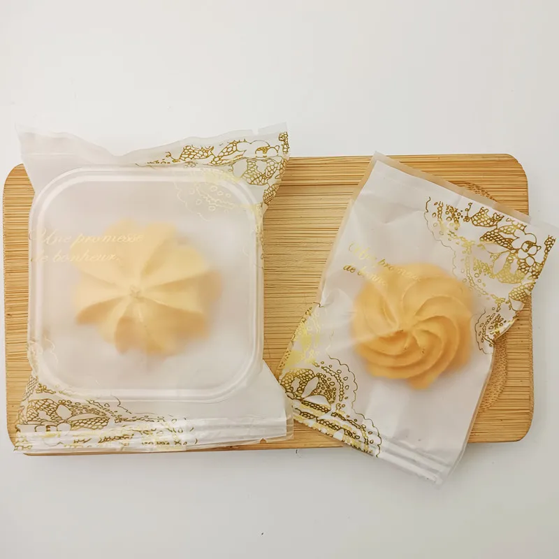 Mooncake бонбони чанти златен модел бисквита Mochi яйчен жълтък хрупкава опаковка рожден ден бебе душ нуга DIY подарък Pacakging чанта