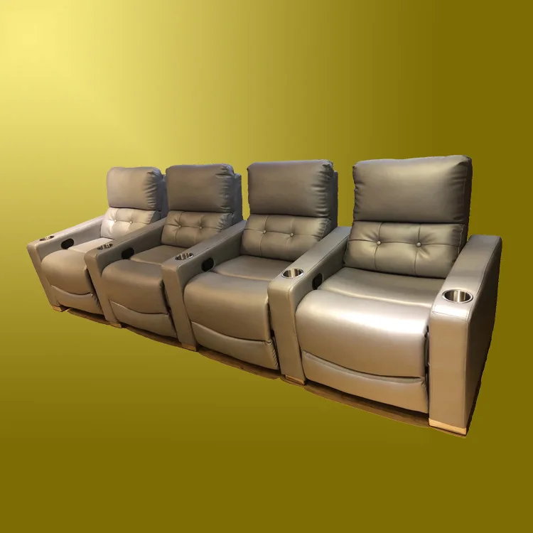 Movie стая диван дома кино зала частна функция електрически домашно кино диван трима души в космоса
