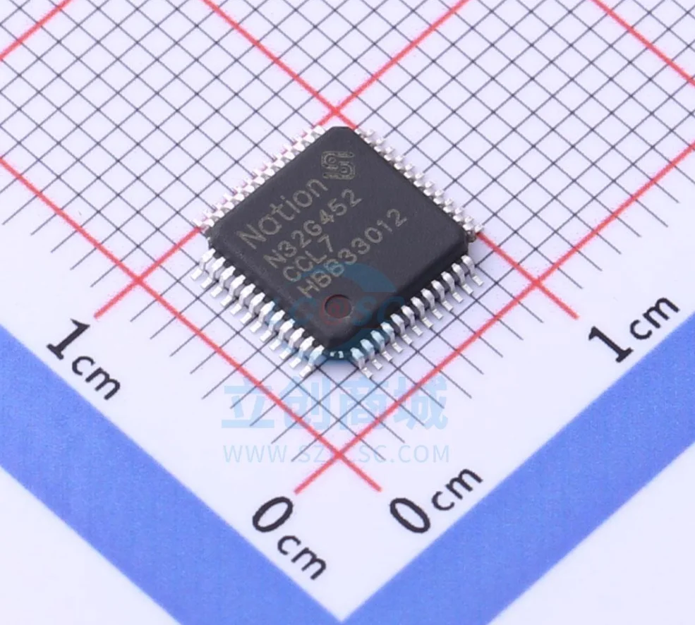N32G452CCL7 пакет LQFP-48 чисто нов оригинален автентичен (MCU / MPU / SOC) IC чип