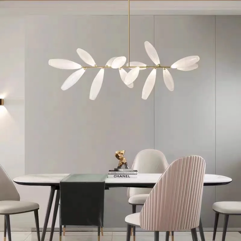 Nordic Creative Трапезен комплект полилей Модерна минималистична и великолепна лампа в полилея на ресторанта в хола