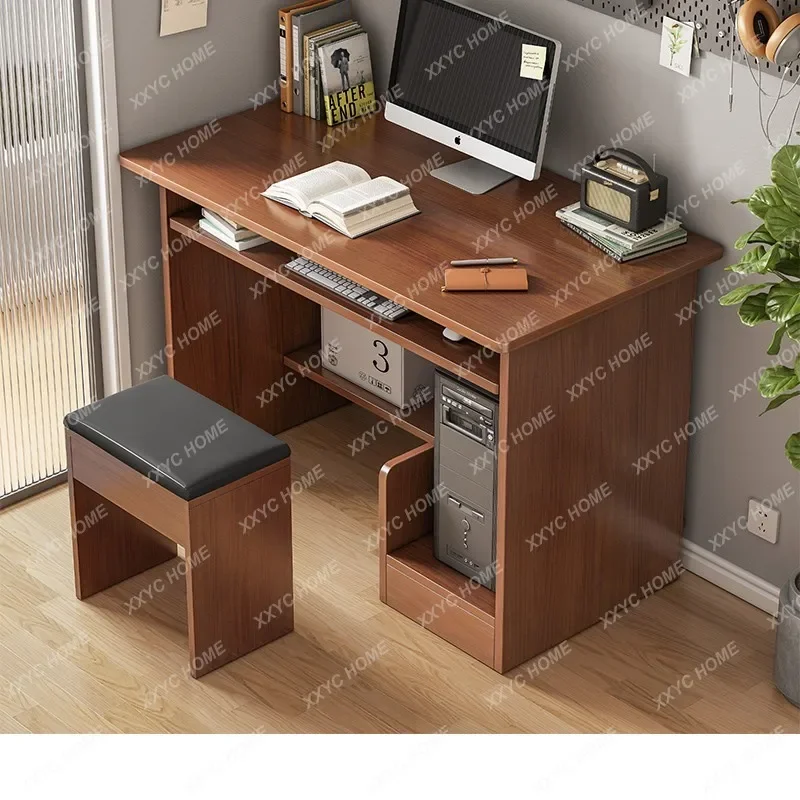 Simple Computer Desk Desktop Начало Малък компютър Бюро Малък размер Спалня Mini