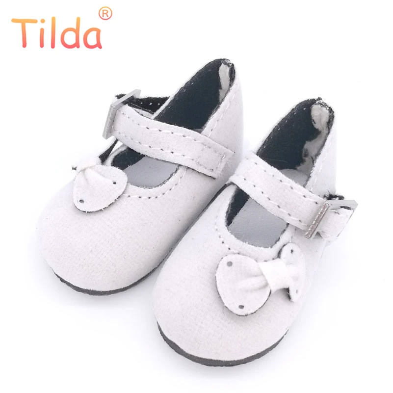 Tilda 5.6cm мини обувки за кукла Paola Reina,мода Kawaii сладка играчка обувка за Corolle 1/4 Bjd кукла обувки аксесоари за кукли