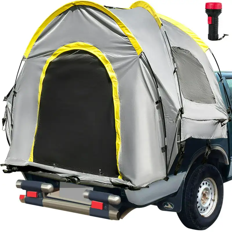 VEVORbrand камион палатка 6 фута камион легло палатка, пикап палатка за среден размер камион, водоустойчив камион кемпер, 2-лице капацитет за спане, 