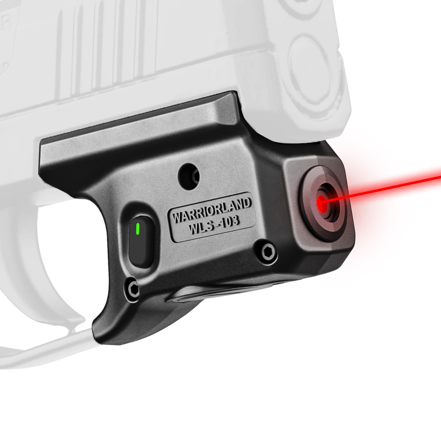 WARRIORLAND Gun Red Laser Light се вписва за Sig Sauer P365 / P365X / P365XL, Gun Sight с двустранен превключвател за включване / изключване & Индикатор за захранване