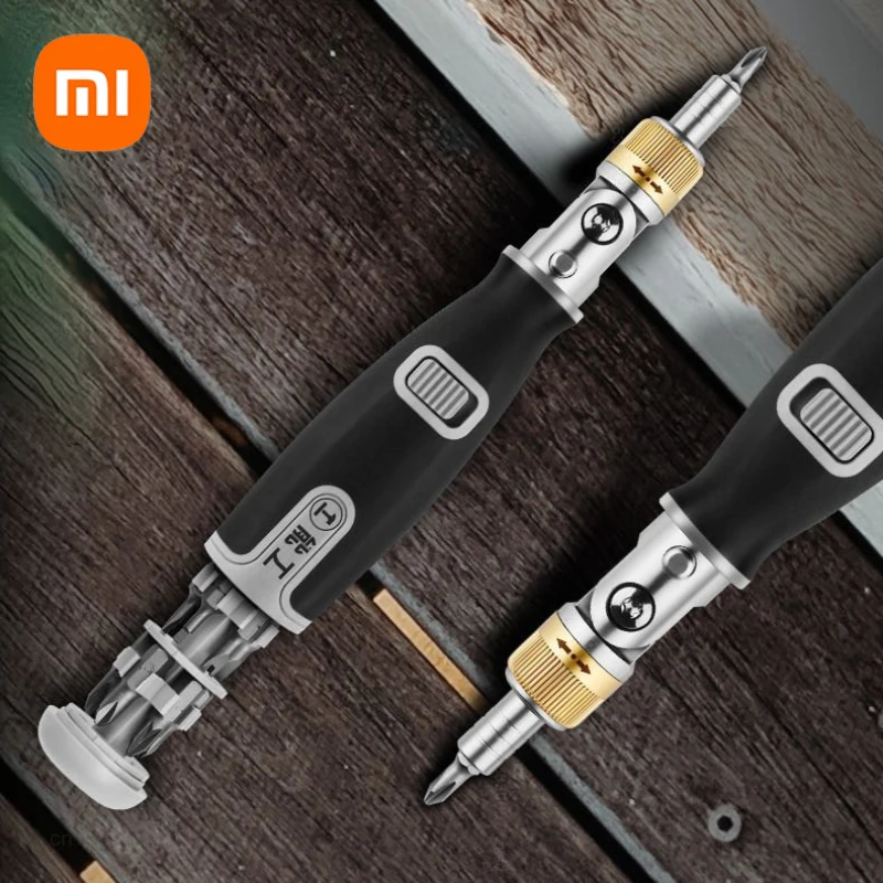 Xiaomi Greener 10 IN 1 Тресчотка отвертка комплект ръчни инструменти кръст слот отвертки бита многофункционални електрически инструменти за ремонт