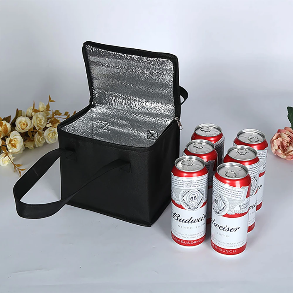 ZK50 Преносим обяд охладител чанта сгъваема изолация пикник лед пакет храна термична чанта бира доставка чанта напитка превозвач изолирани чанта