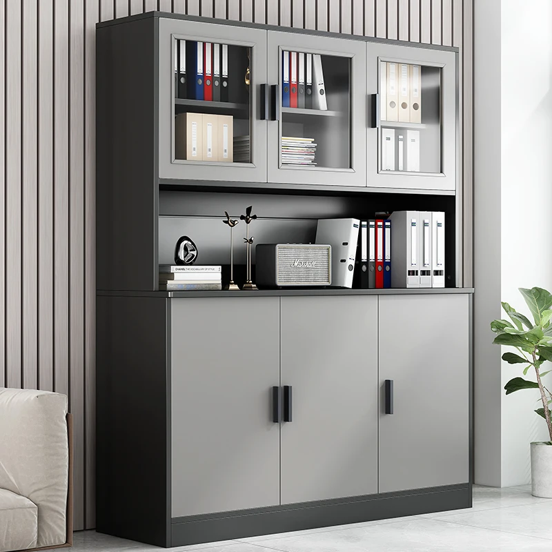 Вертикален дизайнерски шкаф Отворен висок дисплей Организатор Офис шкафове Компактно пространство Armoires De Salon Мебели за съхранение