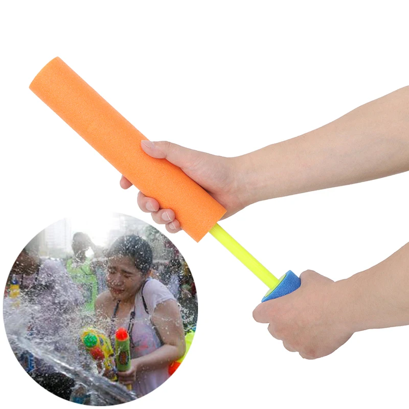 Воден пистолет Деца Лято EVA пяна келеш плажни играчки спрей Waterpistool оръдие играчка
