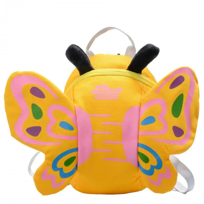 Детска градина Малка ученическа чанта Сладка пеперуда Бебе момиче Анти-изгубена раница Модни бебешки раници Mochila Escolar училищни чанти