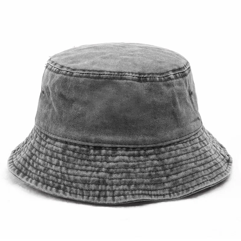 Жените деним кофа шапки реколта затруднени шапки лято слънцезащита шапка жена открит пътуване улица шапки