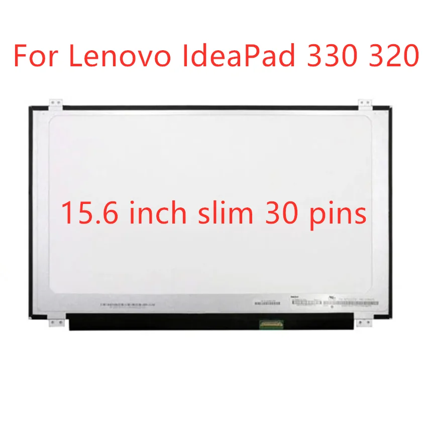 За Lenovo IdeaPad 330 320 лаптоп LCD екран панел N156BGA-EA2 съвместим дисплей 15 6 тънък 30 пинов EDP 1366 * 768