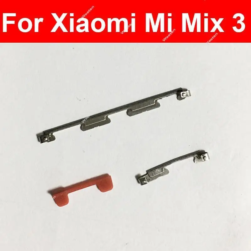 За Xiaomi Mi Mix 2 2S 3 мощност обем ключалката бутон скоба външен клип страна ключ мощност обем болт скоба части