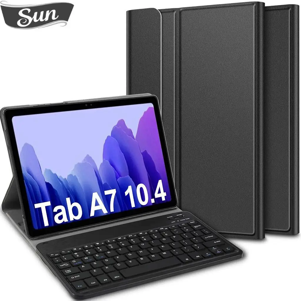 Защитен калъф за Samsung Tab A7 10.4'' с Bluetooth клавиатура