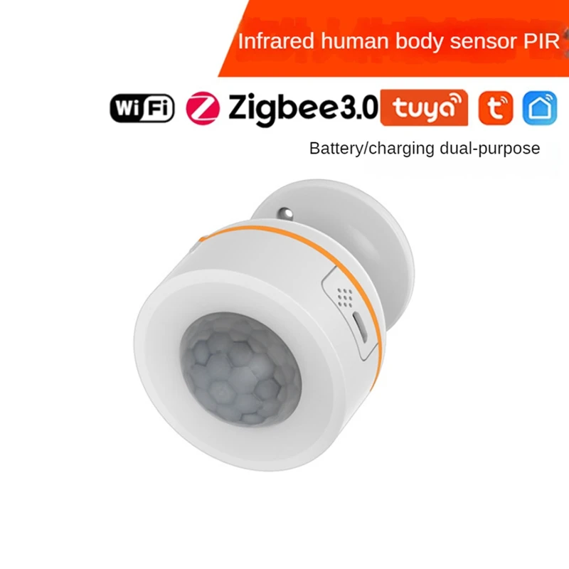 Интелигентен сензор за движение на човешкото присъствие Zigbee 3.0 Smart Life App Control Home Security и автоматично Tuya Human Sensor Durable