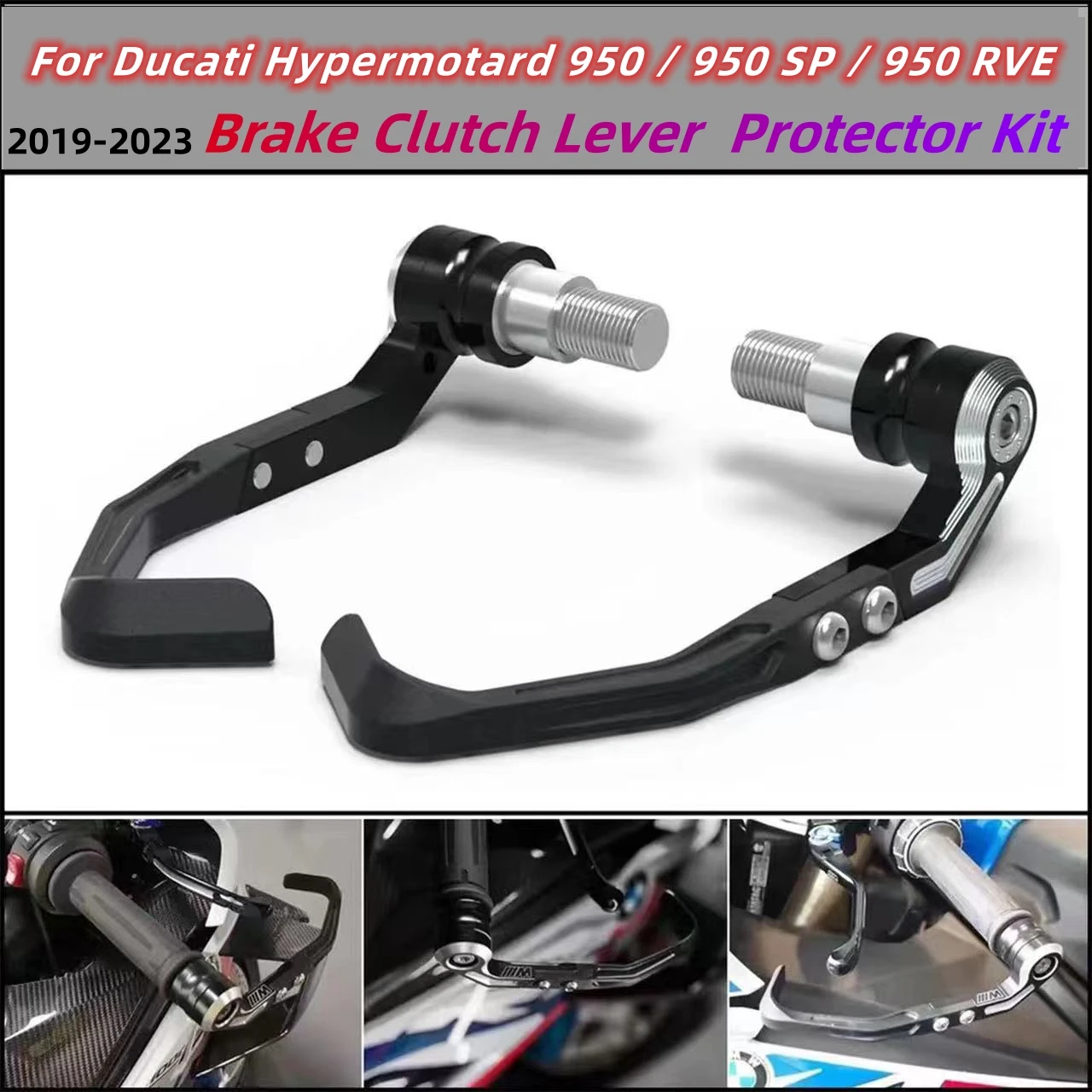 Комплект за защита на спирачките и лоста на съединителя за мотоциклети за Ducati Hypermotard 950 / 950 SP / 950 RVE / 2019-2023