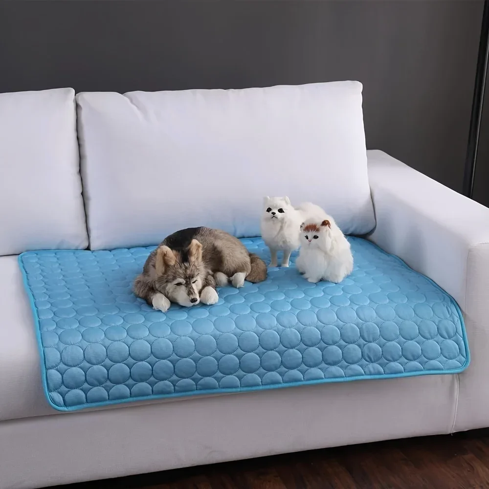 Куче охлаждане мат лято домашен любимец студено легло екстра голям за малки големи кучета домашни любимци аксесоари котка трайни одеяло диван котка лед подложка одеяло