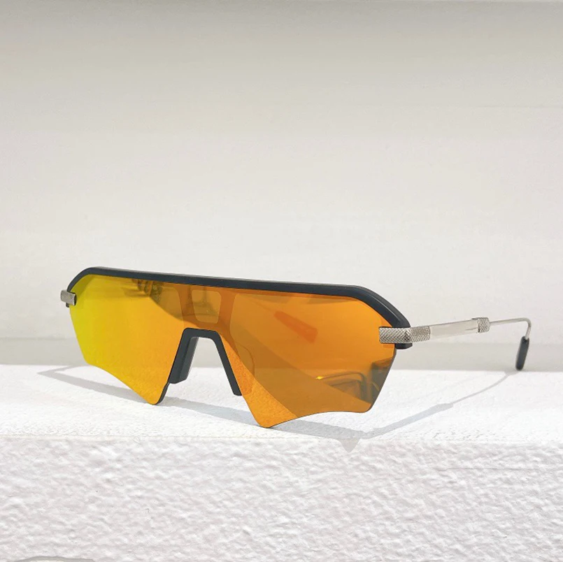Неправилен многоъгълник еднокомпонентна рамка слънчеви очила S1U мода личност сенник uv400 слънчеви очила авангардни нишови мъжки слънчеви очила