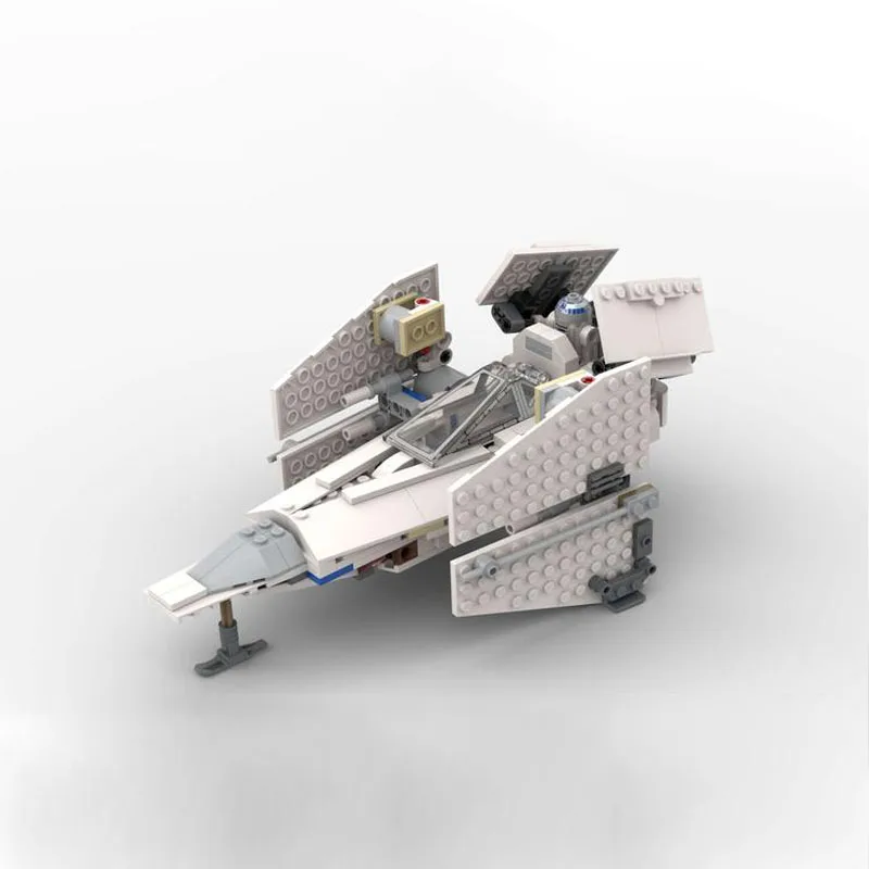 НОВ космически план MOC V-крило бойци строителни блокове пространство тухла модел играчки MOD от 75301 X-Wing Fighter играчка на Люк Скайуокър