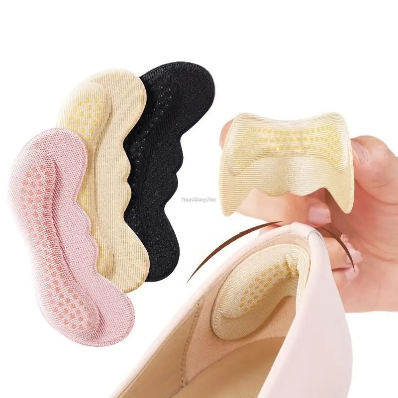 Нови протектори за пети за дамски обувки против падане на петата и против износване на краката Подложки за обувки за високи токчета Регулиране на размера Обувки Аксесоари