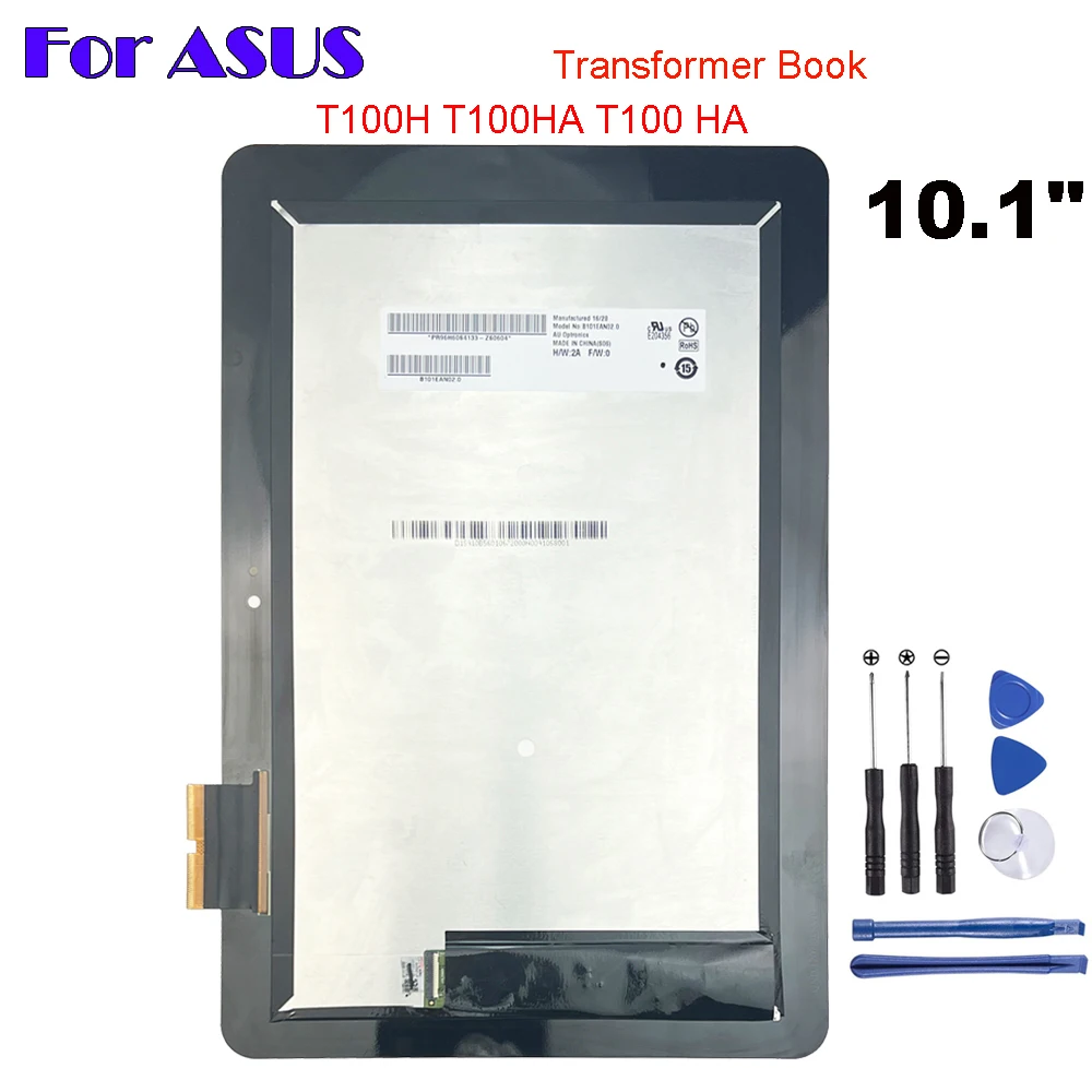 оригинален за ASUS трансформатор книга T100H T100HA T100 HA FP-ST101SI010AKF-01X LCD дисплей сензорен екран дигитайзер стъкло събрание