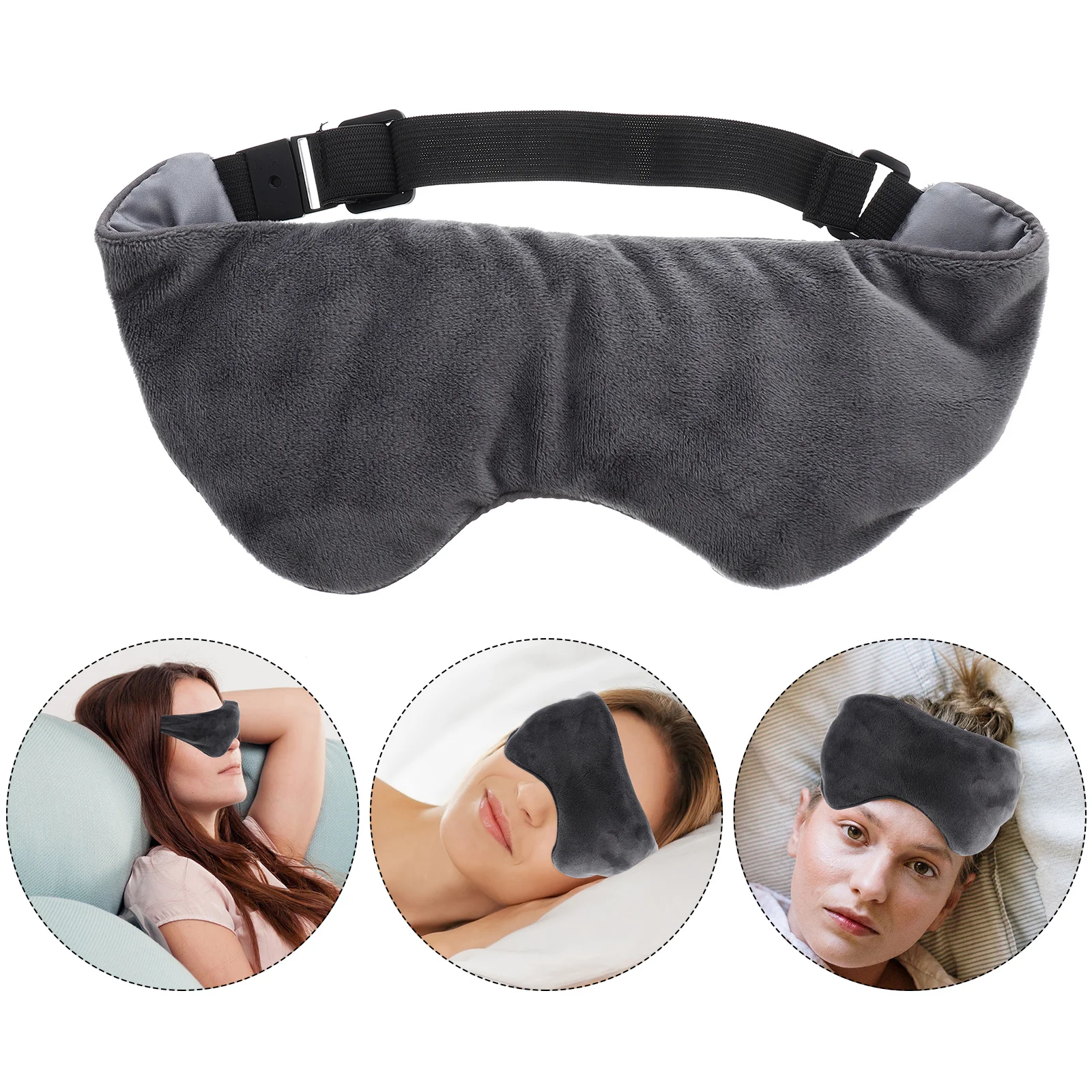 Отопляема маска за очи Gravity Sleeping Patch Превръзка на очите Отопляеми сенки за очи Blinder Nap Travel