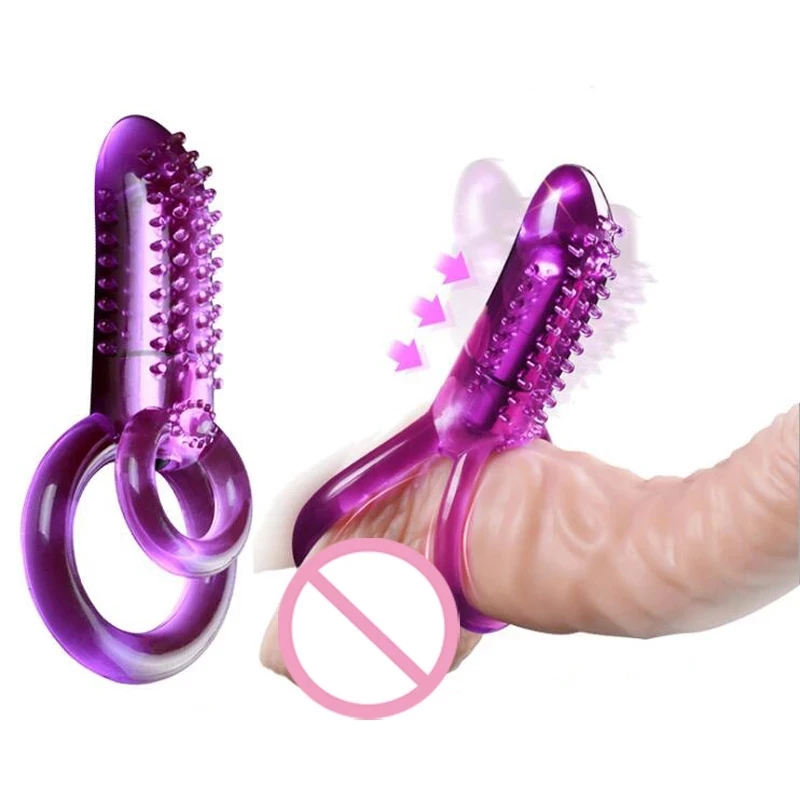 Пенис пръстен Вибриращ стимулатор на клитора G Spot секс играчки за двойка Vibro забавяне лизане вагина оргазъм заключване фин ръкав вибратор