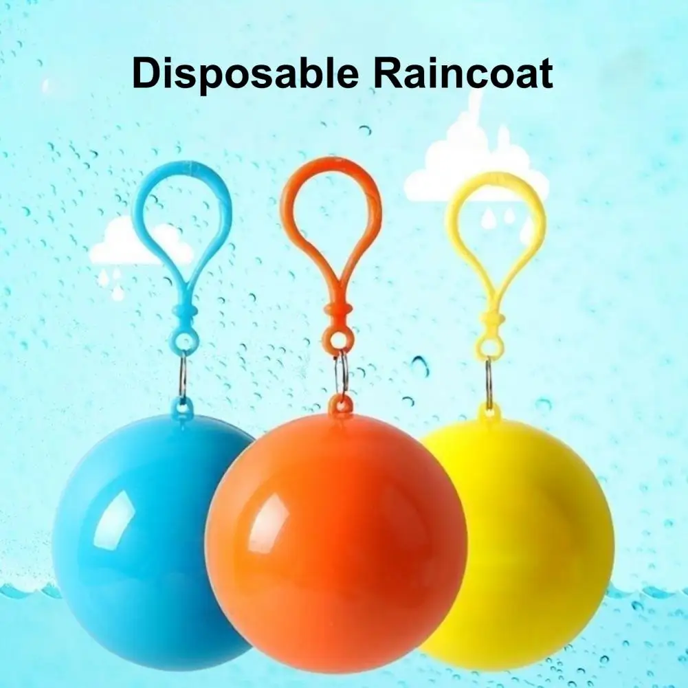 Практичен дъждобран за еднократна употреба с качулка преносим водоустойчив авариен пончо пространство спестяване еднократна дъждобран палто за туризъм