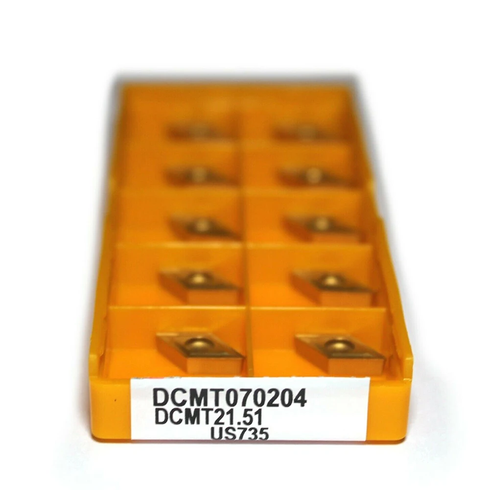 Практически полезни карбидни вложки струг рязане DCMT070204 висока якост на сцепление замяна карбид инструмент инструмент малко
