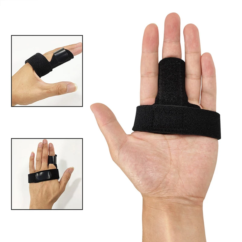 Регулируема шина за пръсти Спусък Поддръжка на пръсти Фрактура Fix Облекчаване на болката