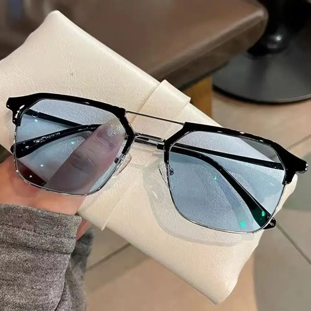 Реколта защита на очите грижа за зрението площад бизнес очила късогледство очила ултра светлина рамка обезцветяване