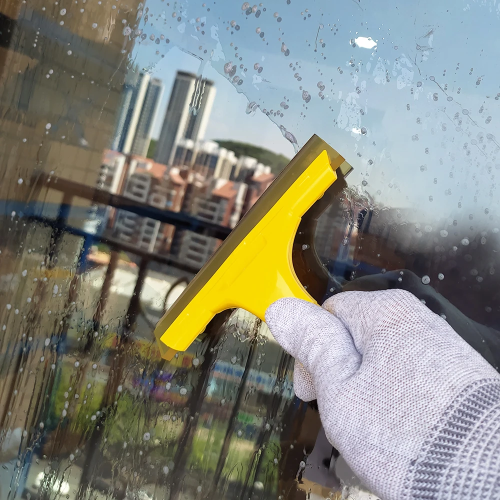  Силиконово острие за чистачки за вода Скрепер за предно стъкло за автомобили Чистач на сапун за превозни средства Начало Инструмент за почистване на измиване на прозорци B03
