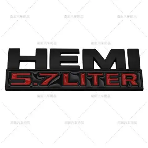  Стикер за багажника на каросерията на автомобила за Dodge HEMI 5.7 LITER Emblem RAM Пътуване Каравана Challenger Jcuv калибър Durango Viper