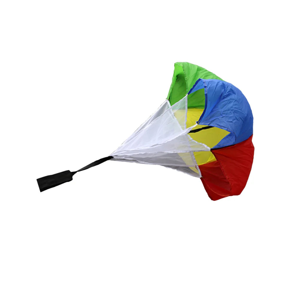 Съпротивление парашут Цветно оборудване за бягане Атлетична сила чадър Физическа годност