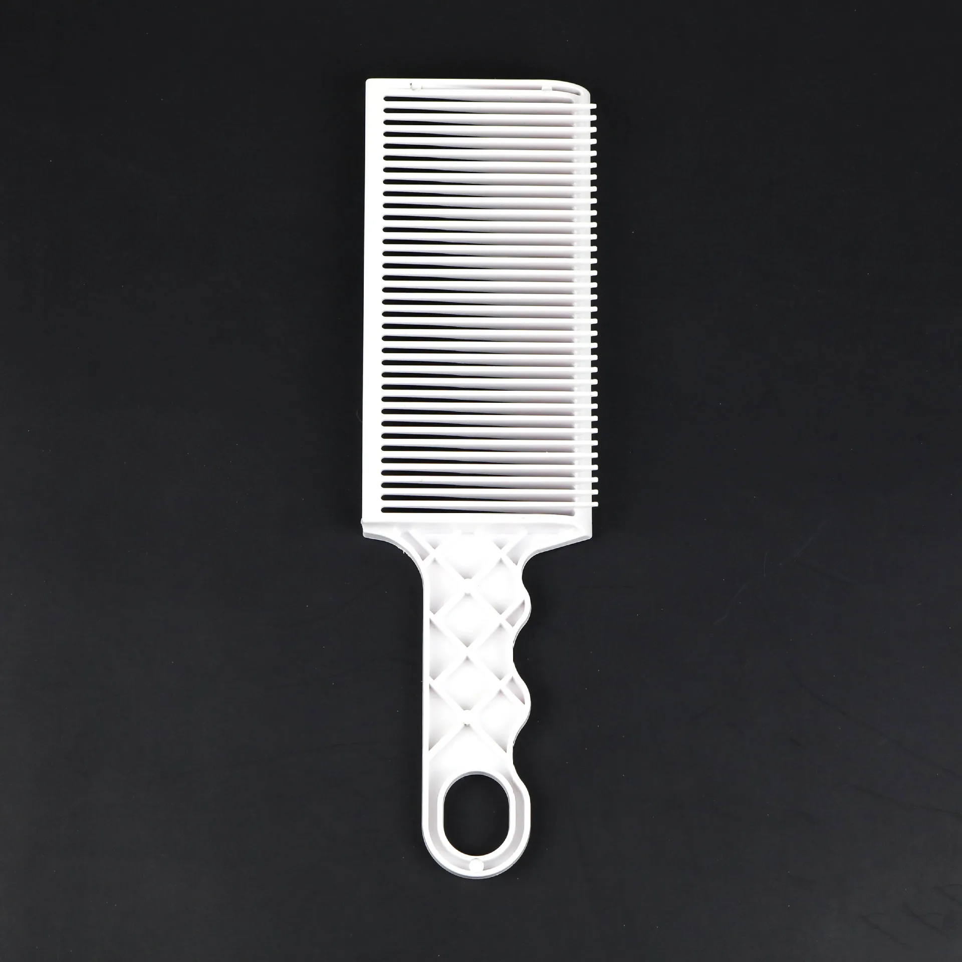Топ избледняване гребен професионален бръснар клипинг смесване плоска коса рязане гребен за мъже топлоустойчиви избледняване четка салон стайлинг инструмент