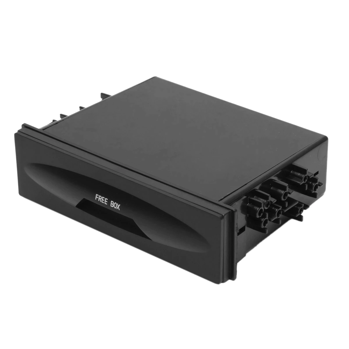 Универсална кутия за съхранение на автомобили CX-38 Еднослойна автоматична единична Din Dash радиоинсталация Pocket-Kit 177X50X120mm