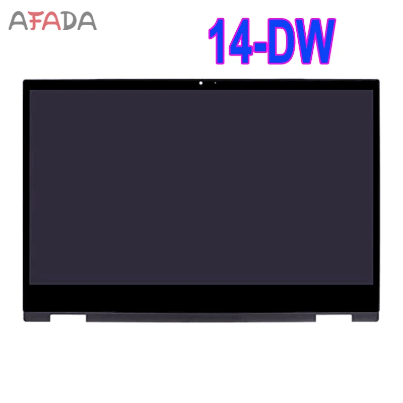 14 инча lCD HP PAVILION X360 14m-DW серия 14-DW FHD LCD екран дигитайзер резервна част