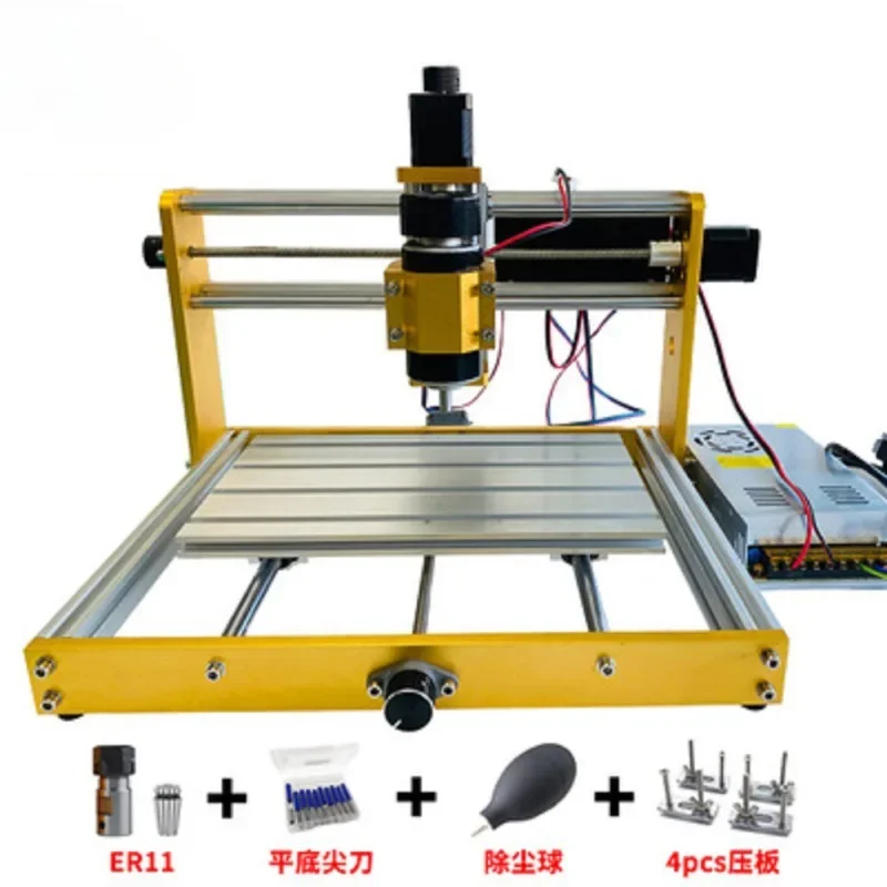  CNCDIY3018plus триосна мини гравираща машина Машина за лазерно гравиране / CNC гравираща машина