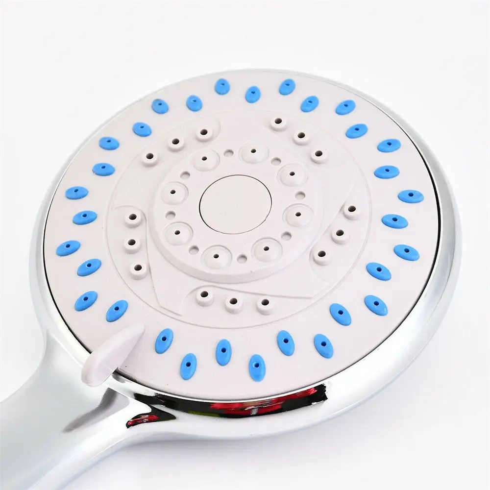 Handheld 5 режим душ главата многофункционален високо налягане пръскачка аксесоари за баня пестене на вода душ главата душ вана